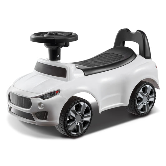 VEVOR Ride On Push Car Classic Kids Ride On Toy Car with Music Steering Wheel for Toddlers Boys Girls Ages 1-3