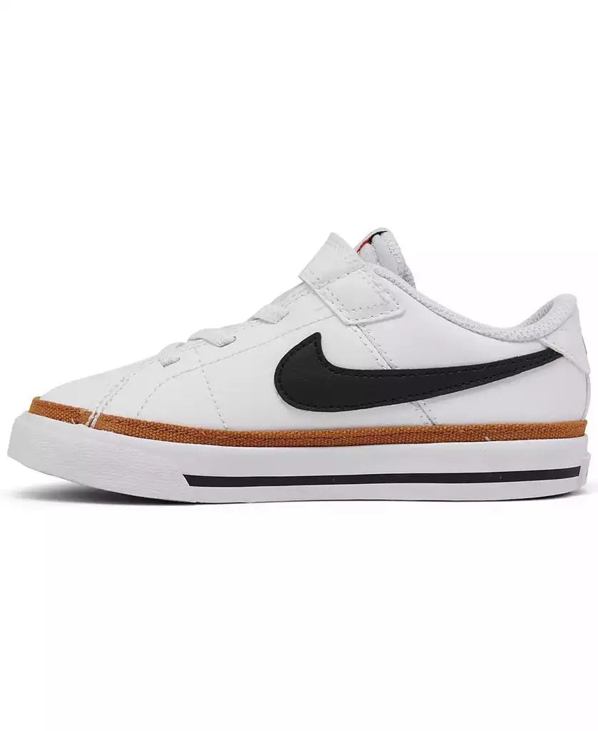 Nike | Toddler Kids Court Legacy Adjustable Strap Closure Casual Sneakers from Finish Line