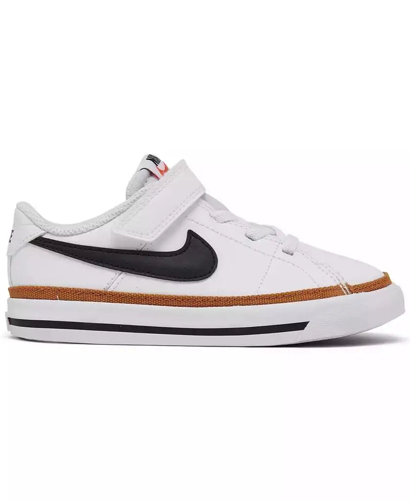 Nike | Toddler Kids Court Legacy Adjustable Strap Closure Casual Sneakers from Finish Line