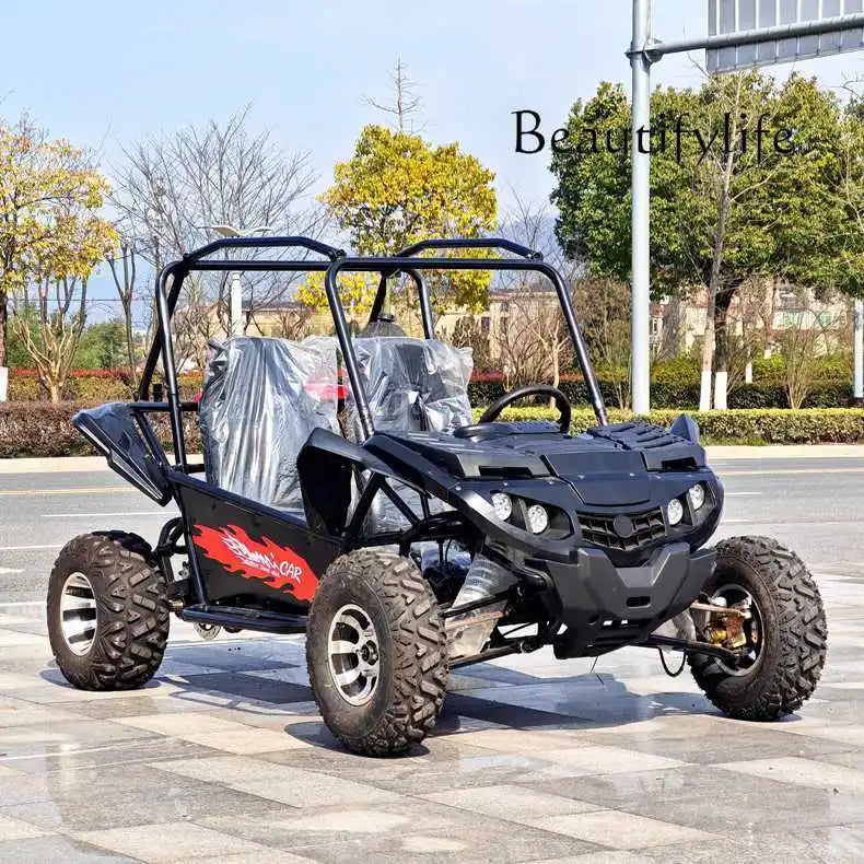 All Terrain ATV Kart Double Seater Motorcycle 4x4 Adult Gasoline 4x4 Electric Vehicle