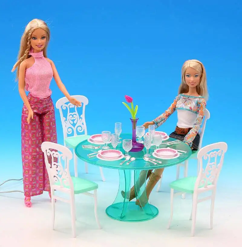 genuine swim accessories for barbie princess doll swimming pool house games furniture playground 1/6 bjd doll pool toy gift