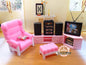 genuine swim accessories for barbie princess doll swimming pool house games furniture playground 1/6 bjd doll pool toy gift