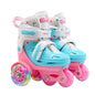 Children Skates High Elastic PU Inline Skate For 28 Years Old Children's Skating Shoes Adjustable Size For Men Women