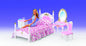 genuine swim accessories for barbie princess doll swimming pool house games furniture playground 1/6 bjd doll pool toy gift
