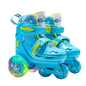 Children Skates High Elastic PU Inline Skate For 28 Years Old Children's Skating Shoes Adjustable Size For Men Women
