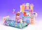 genuine swim accessories for barbie princess doll swimming pool house games furniture playground 1/6 bjd doll pool toy gift