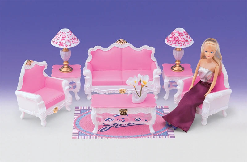 genuine swim accessories for barbie princess doll swimming pool house games furniture playground 1/6 bjd doll pool toy gift
