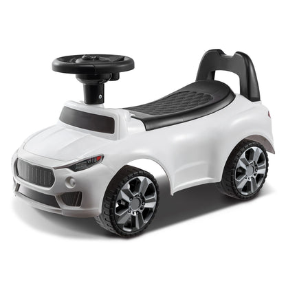 VEVOR Ride On Push Car Classic Kids Ride On Toy Car with Music Steering Wheel for Toddlers Boys Girls Ages 1-3