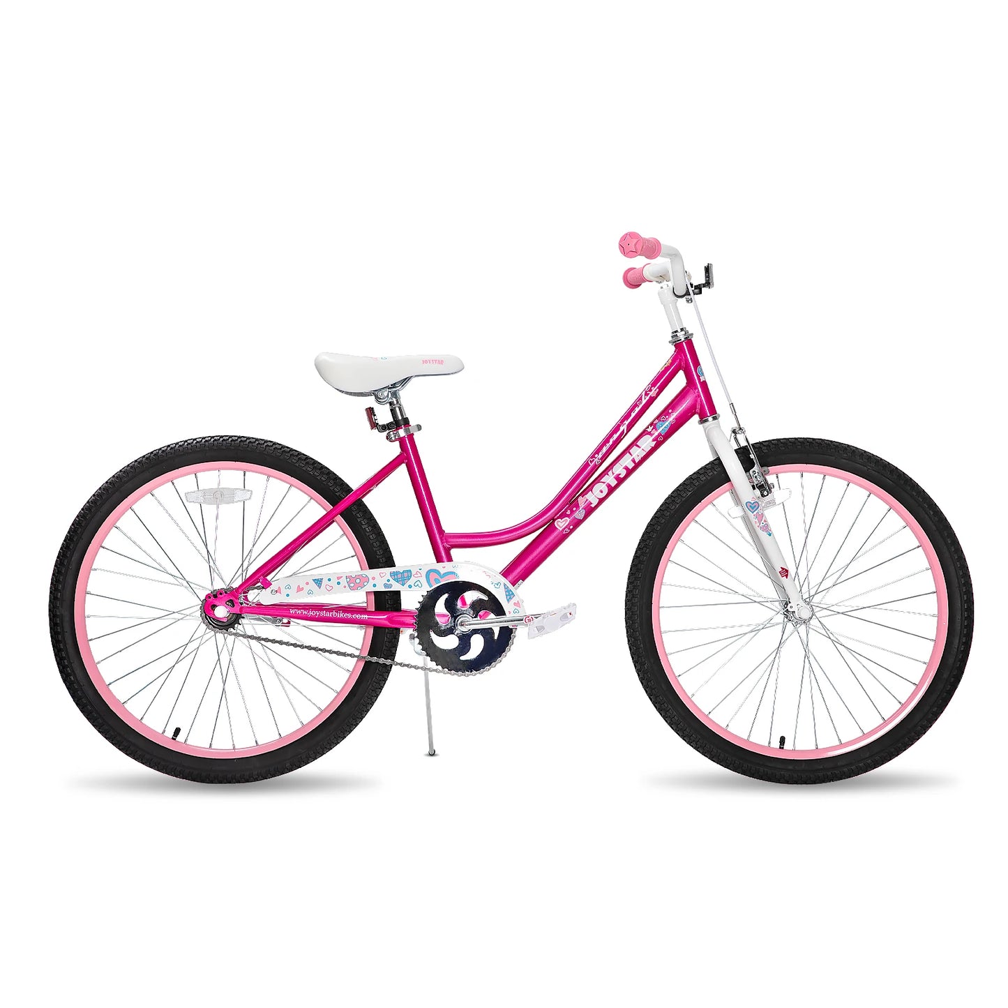 JOYSTAR Bike for 2-13 Years Kids, 12-20 Inch Kids Bike with Training Wheels & Basket, 20 24 Inch Girls Bicycle with Kickstand