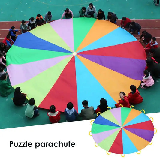 Outdoor Games For Kids Parachute Toys For Kids Giant Parachute For Elementary School Gymnastics Equipment Outdoor Games For Kids