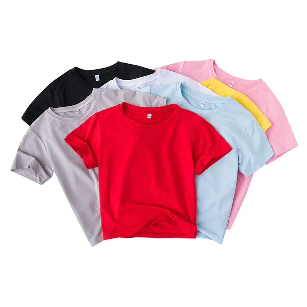 Children's Clothing Boys Girls T-shirt Set 3-12 Year Toddler Tops Shorts Printing Basketball Fashion Leisure Brand Summer Wear