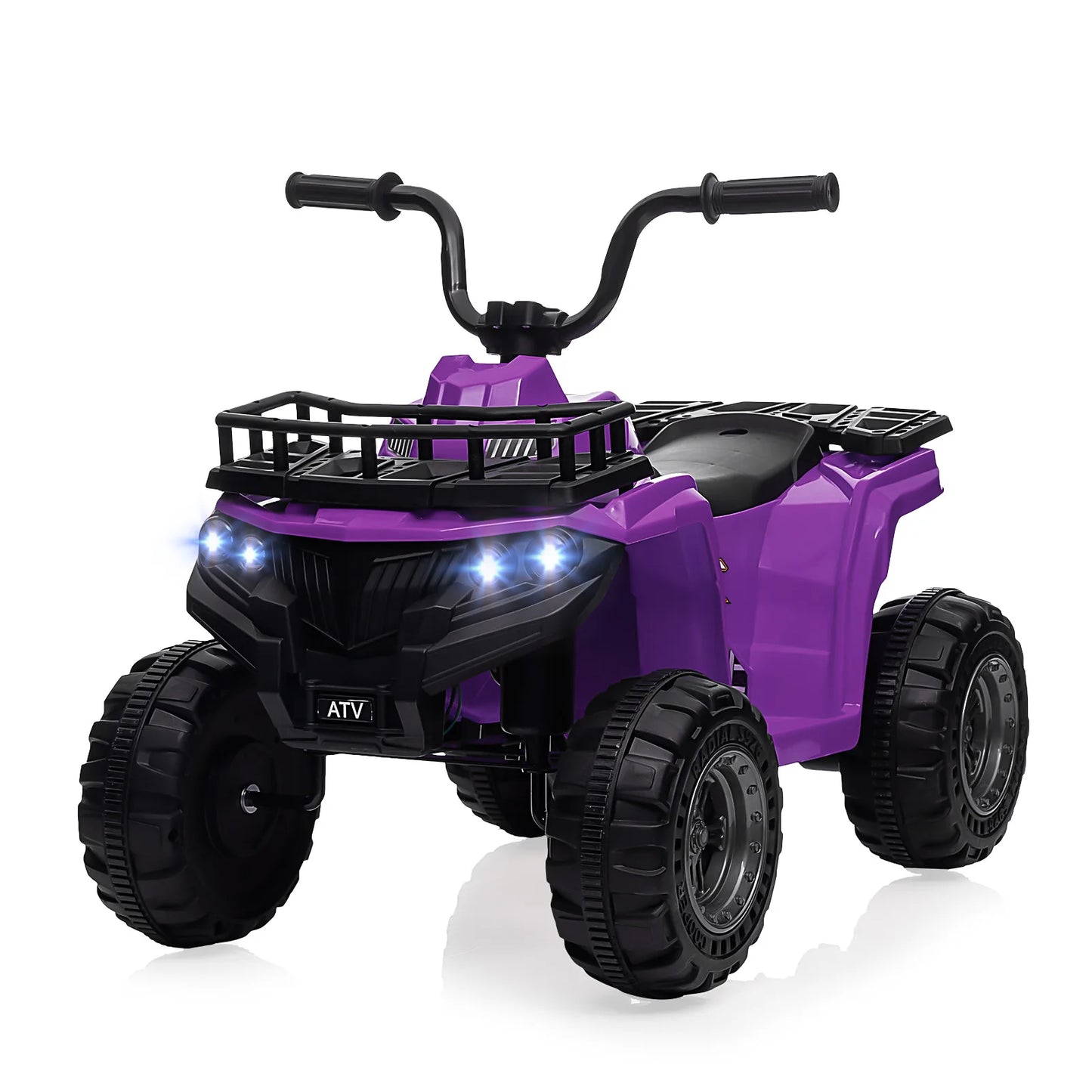 Kids Ride On ATV, 12V Battery Powered Electric Vehicle With Remote Control, 4-Wheeler Quad ATV Play Car For Boys Girls
