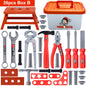 Children's Tool Set with Electric Toy Drill Kids Power Construction Toy Pretend Play Toy Tools Kit for Toddler Boys Girls Child
