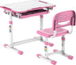 Kids Desk and Chair Set Height Adjustable up to 30"Ergonomic Kids Desk School,Kids Table and Chairs for Student26"x18"