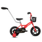 JOYSTAR 10/12 Inch Kids Bike for Boys and Girls Ages 1-4 Years, Toddler Bike with Training Wheels，Basket, Detachable Push Handle