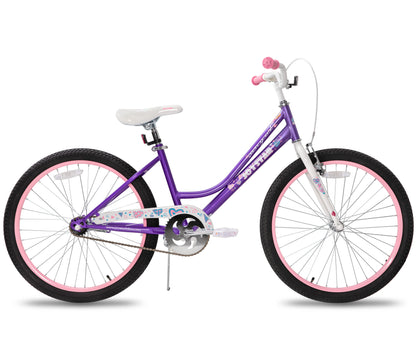 JOYSTAR Bike for 2-13 Years Kids, 12-20 Inch Kids Bike with Training Wheels & Basket, 20 24 Inch Girls Bicycle with Kickstand