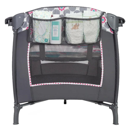 Lil' Snooze™ Deluxe II Nursery Center® Playard, Daisy Dots