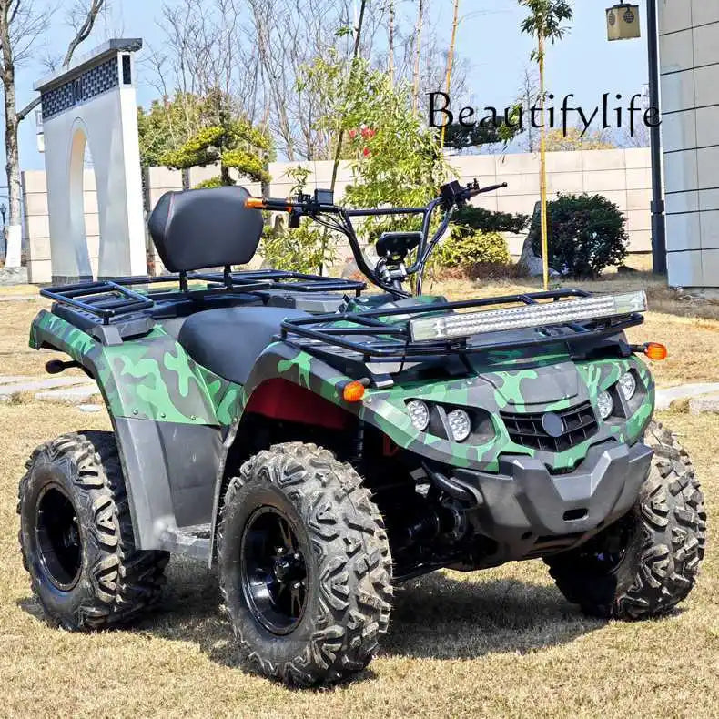 All Terrain ATV Kart Double Seater Motorcycle 4x4 Adult Gasoline 4x4 Electric Vehicle