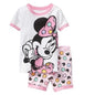 New Summer Children's Pajamas Set Minnie girls Home Clothing Set Cartoon girl Short Sleeves Nightgown Kids nighty
